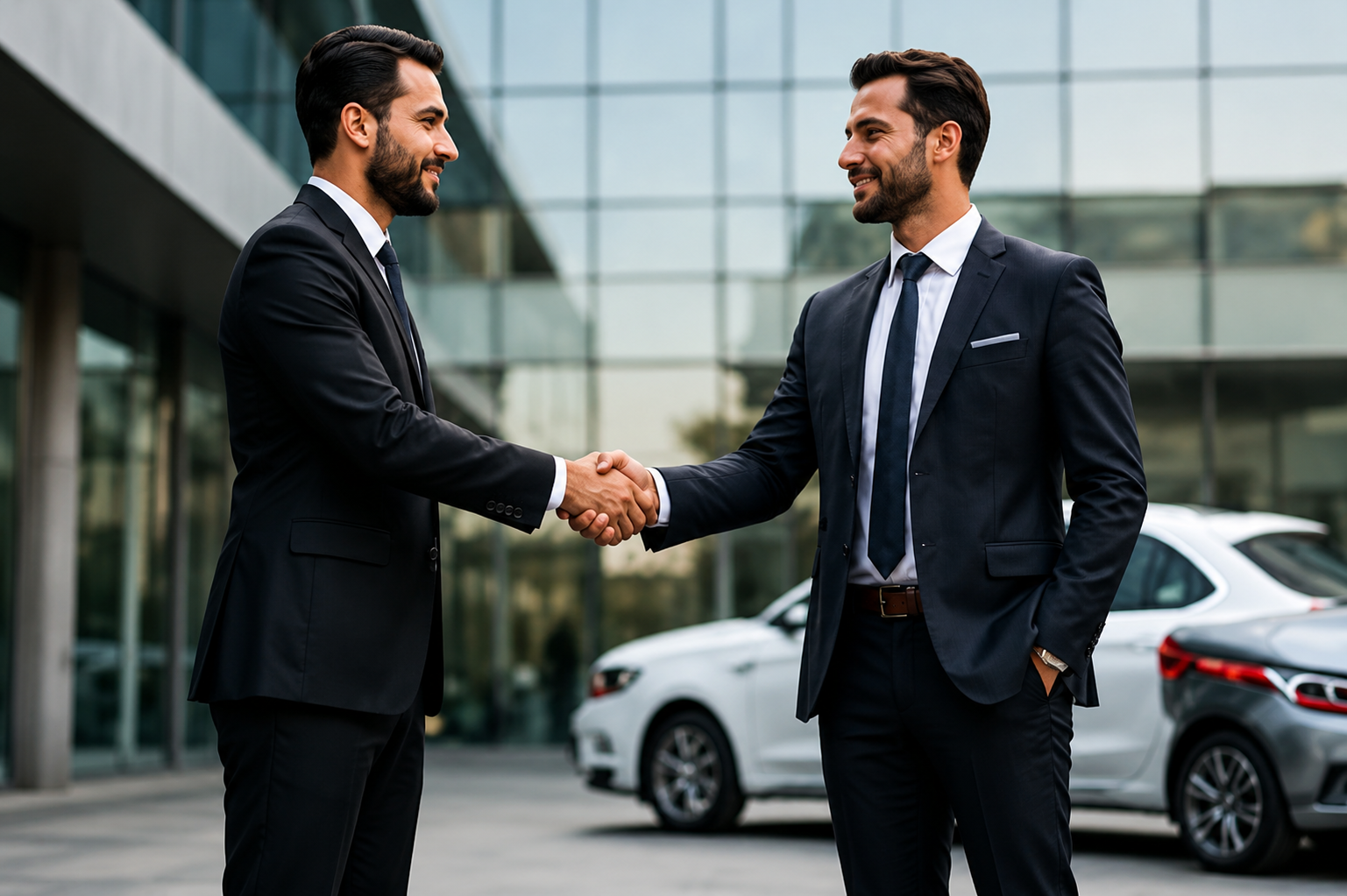 Corporate leasing meeting