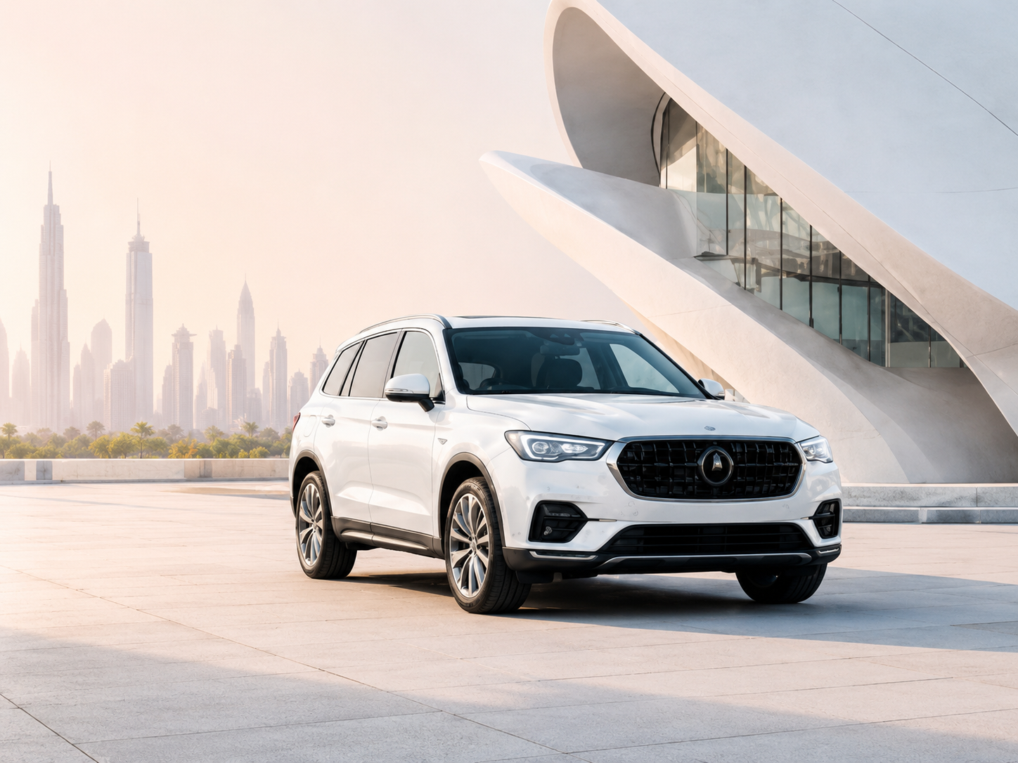 White SUV for instant delivery