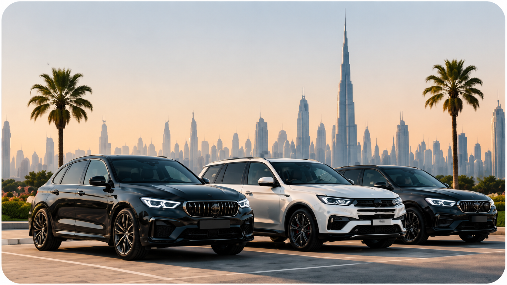 Modern Quick Lease vehicle fleet